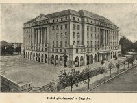Hotel Esplanade, Starčevićev trg - Mihanovićeva ulica, izgled nakon otvorenja 1926. godine
